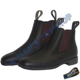 zzzz B BOOT CLARET SIZE 9 RUBBER SOLE OI