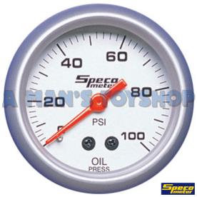 OIL PRESSURE GAUGE MECHANICAL 100PSI
