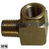 BRASS ELBOW 1/4 MALE X 1/4 FEMALE