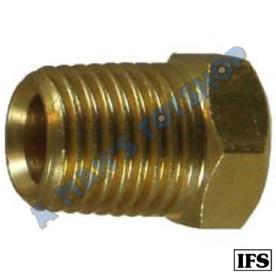 PLUG TAPER BRASS 3/8"BSP MALE THREAD