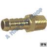 HOSE TAILPIECE 1/4 BARB 1/8 NPT MALE