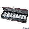 SOCKET SET WHITWORTH 1/2DR 8 PCE 1/4-3/4