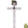 SQUARE 24" 600MM T SQUARE ALLOY