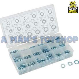 WASHER ASSORTMENT SAE AF SIZE 720PC
