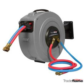 NLA* OXY ACETYLENE TWIN HOSE WALL REEL10
