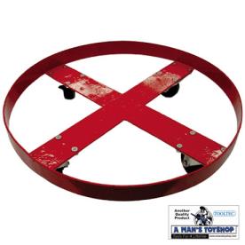 DRUM DOLLY TROLLEY BASE 225KG 205 LITRE
