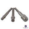 HEX BIT SOCKET DRIVER ADAPTOR SET 3 PCE