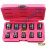 NLA* IMPACT SOCKET SET 1/2 DR  AF 10 PC