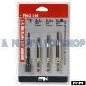 SELF CENTERING DRILL SET 4 PIECE