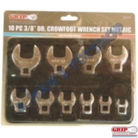 CROWSFOOT SOCKET SET 10PCE 3/8-1" AF