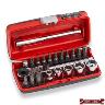 SOCKET BIT SET 1/4" DR 23 PIECE 6-13MM
