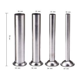 SAUSAGE SPOUT 4 PIECE SET STAINLESS