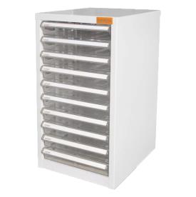 PARTS CABINET 10 X A4 TRAYS 482HX275W