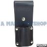 BLACK LEATHER PODGER 40MM HOLDER RIGGER