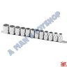 DOUBLE HEX METRIC SOCKET SET 1/2 DRIVE