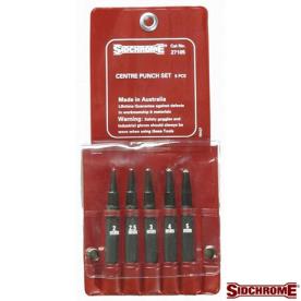 CENTRE PUNCH SET 5 PIECE 2MM TO 5MM