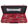 SCREWDRIVER SET 10PCE SIDCHROME IN TIN