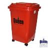 WHEELIE BIN WITH CASTORS  60 LITRE RED