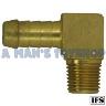 ELBOW BRASS  3/8 X 3/8