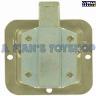 FLUSH PADDLE LOCK S/ STEEL 65MM PANEL