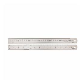 RULE 12" INCH/METRIC D/SIDED 25MM WIDE