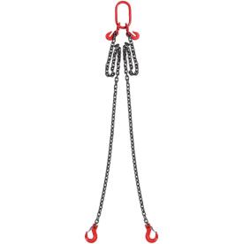 LIFTING 8MM CHAIN SLING 2 LEG X1.8 METER