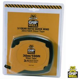 TAPE MEASURE 30MT 3 TO 1 QUICK WIND