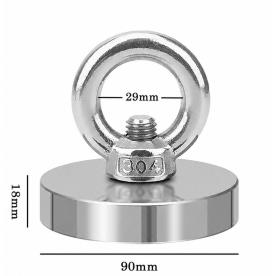 MAGNET 400KG FISHING MAGNET 120MM FACE