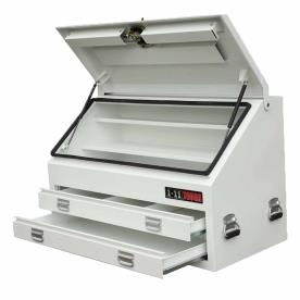 TOOLBOX TRUCK BOX 2DR 1200MM STEEL WHT