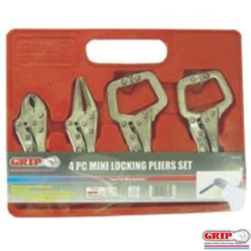 PLIER MINI LOCKING SET 4 PIECE