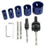 BI-METAL HOLESAW SET M42 9 PIECES