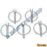 LYNCH PIN 5/16" ROUND 5 PIECE PACK