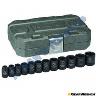 IMPACT SOCKET SET SAE AF  1/2DR 12PIECE