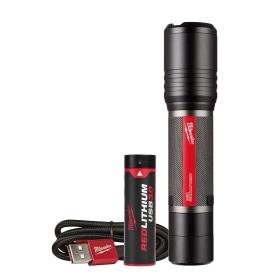 USB RECHARGEABLE SLIDE FOCUS FLASHLIGHT