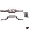 CLEAT HOOK STAINLESS STEEL 85MM 2PCE