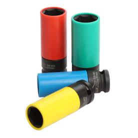 IMPACT SOCKET SET WHEEL NUT 4 PIECES