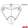 DISC BRAKE MOUNT 45MM ROUND