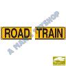 ROAD TRAIN SIGN - 2 PIECE 510MM X 250MM