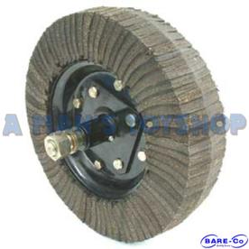 SLASHER WHEEL RUBBER MAT WITH HUB 380MM