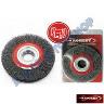 WIRE WHEEL 200MM X 25MM 4500RPM CRIMPED