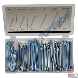 ASSORTMENT COTTER PIN SET LARGE 150 PCS