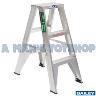 ALLOY DOUBLE SIDED STEP LADDER .9M HIGH