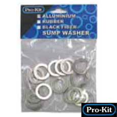 ASST WASHER 25 PC SUMP PLUG ALUMIN 21MM