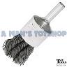 WIRE BRUSH 3/4 KNOT TYPE 1/4 ARBOR