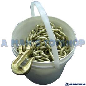 LOAD CHAIN 10MM X 9METRE T70 WITH HOOKS
