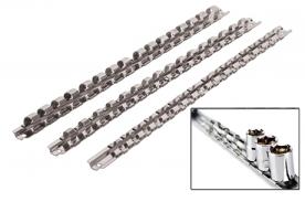 SOCKET HOLDER RAIL SET 1/4,3/8,1/2 DRIVE