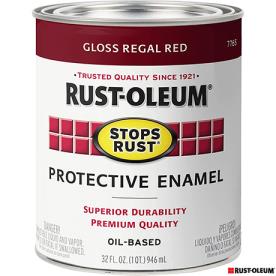 ENAMEL GLOSS REGAL RED PAINT 946G CAN