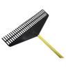 RAKE WITH STEEL HANDLE - 24 TEETH 1.43M