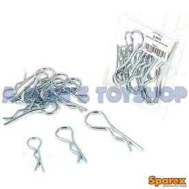 R CLIP ASSORTMENT GRIP TYPE 14 PCE