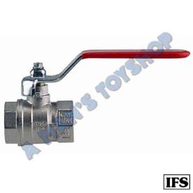 BALL VALVE 1/4 BSP FEMALE/FEMALE THREAD
